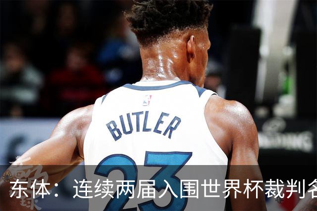 东体：连续两届入围世界杯裁判名单，马宁显然是得到了认可